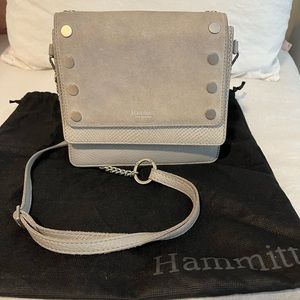 Hammitt suede and leather purse